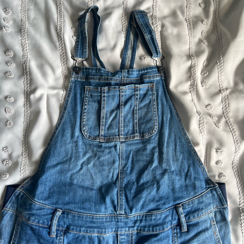 Indigo Blue maternity Overalls